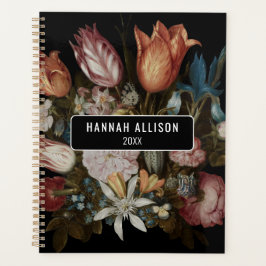 Agenda Maestros holandeses de Bosschaert "Flores en vidri