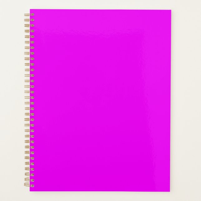 Agenda Magenta brillante (Anverso)