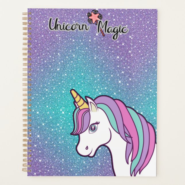 Agenda Magia de Unicornio (Anverso)