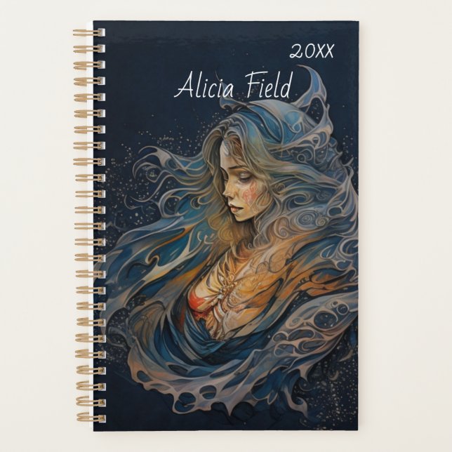 Agenda Magia eterna | su nombre (Anverso)