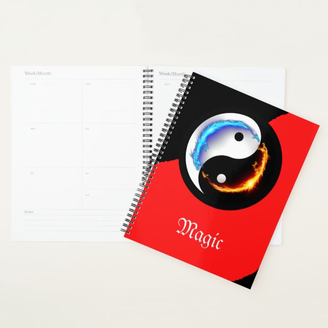 Agenda Magic Dragon fantasy art (Demostración)