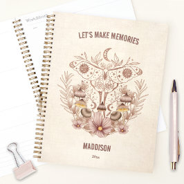 Agenda Magical Celestial Mushroom Moon Boho
