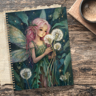 Agenda Magical Night Garden Fairy and Dandelion Wishes