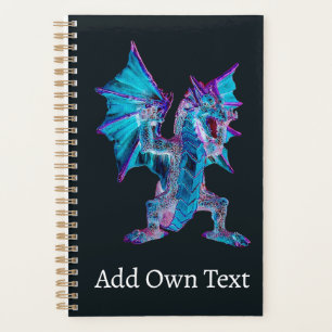 Agenda Mago de Batalla Dragón de Fuego Azul Infierno Fant