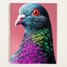 Agenda Majestad de la Paloma Realista Retrato de Ave Vívi