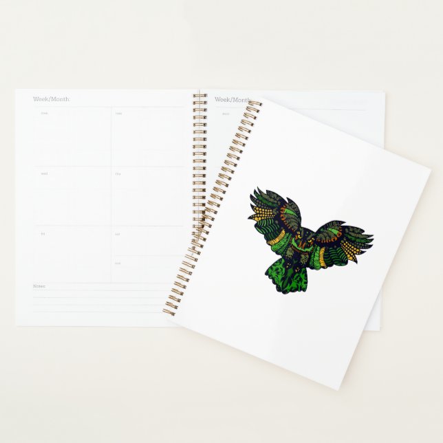 Agenda Majestic Emerald Owl (Demostración)