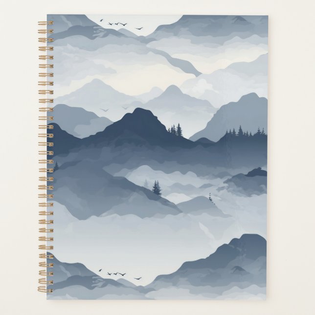 Agenda Majestic Mountain Landscape (Anverso)