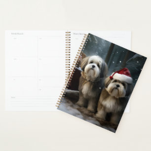 Agenda Malti tzu Trineo Nevado Adorno de Navidad