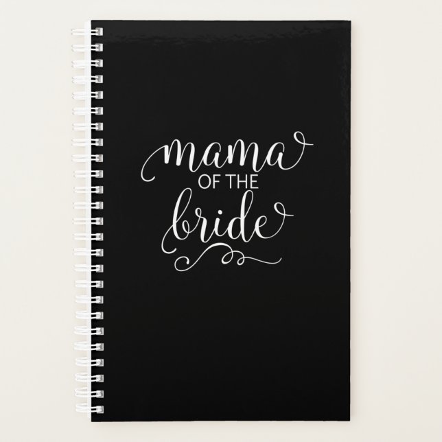 Agenda Mamá de la camiseta de la novia por la fiesta de l (Anverso)