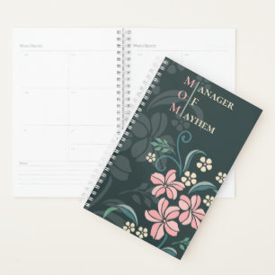Agenda Mamá gerente de Mayhem Stylish Floral