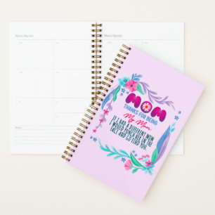 Agenda Mamá Gracias Por Ser Mi Mamá
