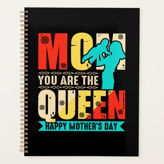Agenda Mamá Tú Eres La Reina (Anverso)