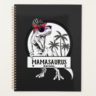 Agenda Mamasaurus Mom T rex Dino Funny Nombre personaliza
