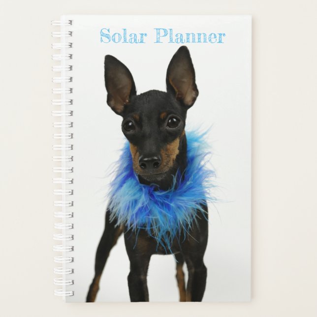 Agenda Manchester Terrier Planner (Anverso)