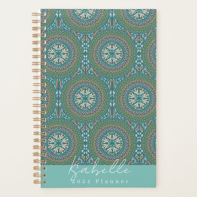Agenda Mandala Green (Anverso)