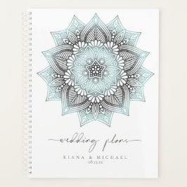 Agenda Mandala Lace Boda Lt. Blue ID968