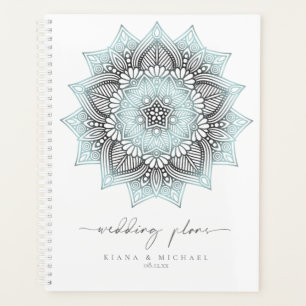 Agenda Mandala Lace Boda Lt. Blue ID968