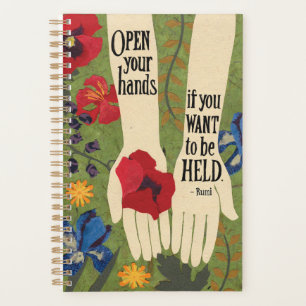 Agenda Manos de jardín y Rumi