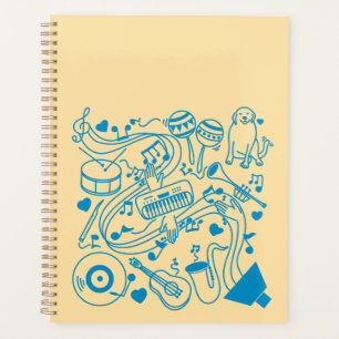 Agenda Manos musicales - Diseño ASL