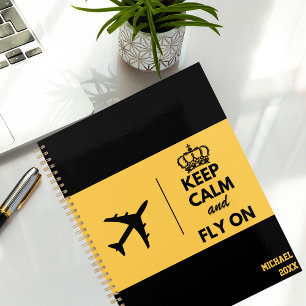 Agenda Mantén la Calma Vuela, Aviación, Divertido