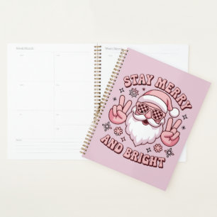 Agenda Mantén la Navidad Alegre y Brillante Christmas Feo