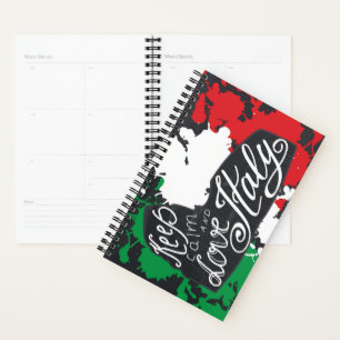 Agenda Mantener la calma y amar a Italia