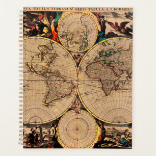 Agenda Mapa antiguo