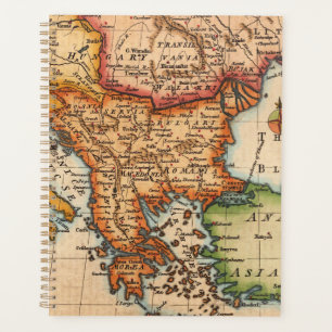 Agenda Mapa antiguo inspirado (2)