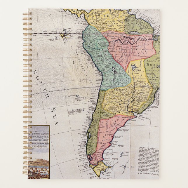 Agenda Mapa antiguo inspirado (8) (Anverso)
