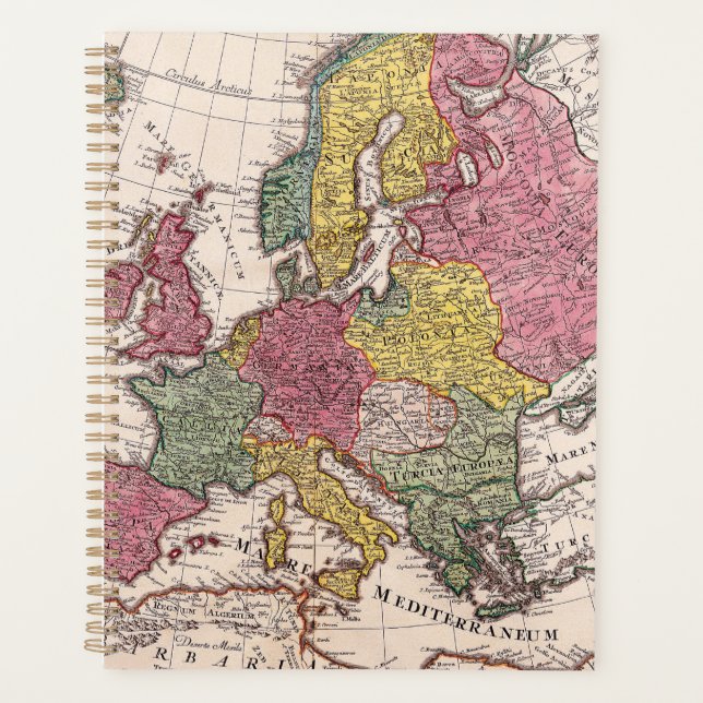 Agenda Mapa antiguo inspirado (9) (Anverso)