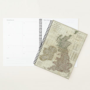 Agenda Mapa completo de las Islas Británicas