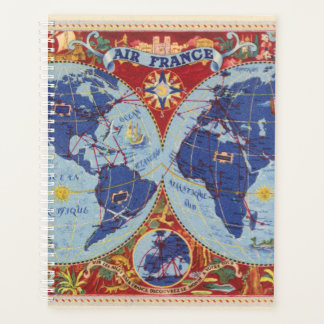 Agenda Mapa de Air France del mundo