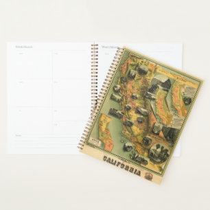 Agenda Mapa de California