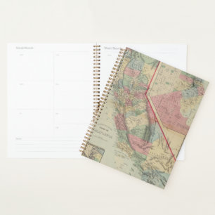 Agenda Mapa de California en San Francisco por Mitchell