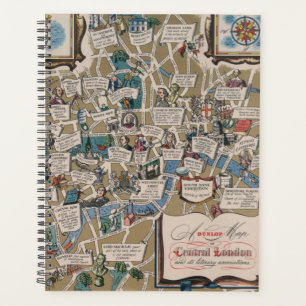 Agenda Mapa de Dunlop - Lugares literarios del centro de