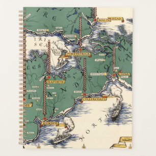 Agenda Mapa de estaciones inalámbricas de correos, Gran 