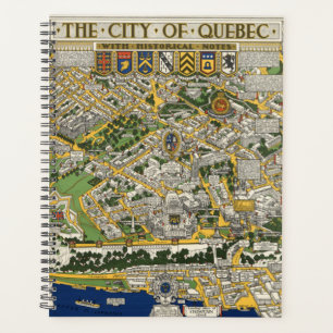 Agenda Mapa de la ciudad de Quebec