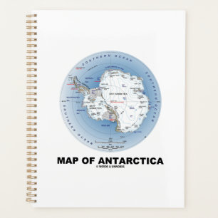 Agenda Mapa De La Geografía Antártica
