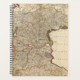 Agenda Mapa de la región de Venecia, Italia