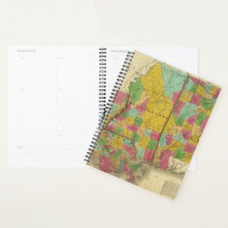 Agenda Mapa de Luisiana, Misisipi y Alabama