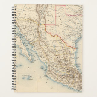 Agenda Mapa de México y Texas