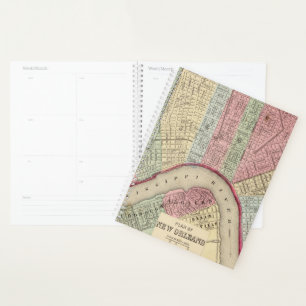 Agenda Mapa de Nueva Orleans por Mitchell