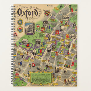 Agenda Mapa de Oxford, Inglaterra (Ferrocarriles Británi