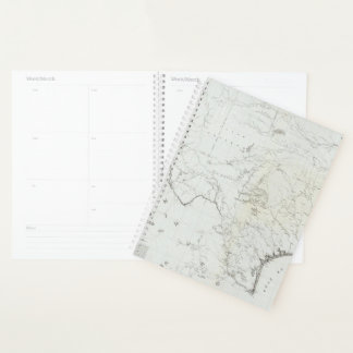 Agenda Mapa de Texas y parte de Nuevo México