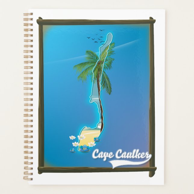 Agenda Mapa de viaje de Cayo Caulker (Anverso)