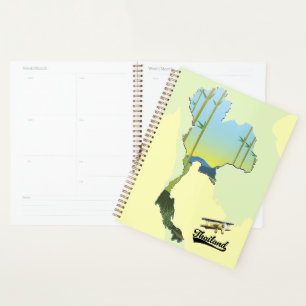 Agenda Mapa de viajes de Tailandia