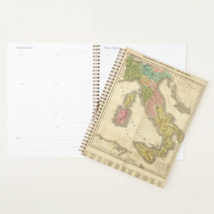 Agenda Mapa del Atlas de la Chonología de Italia