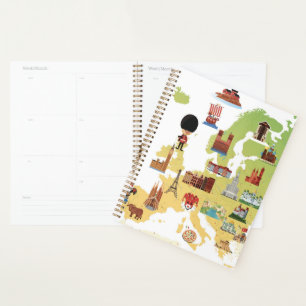 Agenda Mapa europeo de Personalizados