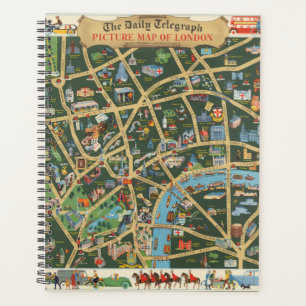 Agenda Mapa fotográfico del Daily Telegraph de Londres