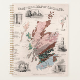 Agenda Mapa geológico de Escocia